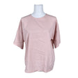 Unisex Cut & Pret - Lühikeste käistega pluus, suurus 38 - Heleroosa ()