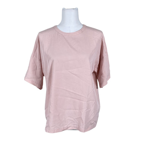 Unisex Cut & Pret - Lühikeste käistega pluus, suurus 38 - Heleroosa ()