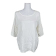 Unisex Soyaconcept - Lühikeste käistega pluus, suurus 38 - Valge ()
