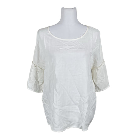 Unisex Soyaconcept - Lühikeste käistega pluus, suurus 38 - Valge ()