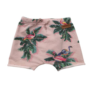 Unisex Heidi A. Design - Trikotaažist lühikesed püksid, suurus 56 - 62 - Heleroosa (1)