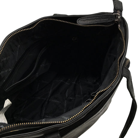 Unisex The Chesterfield Brand - Käekott, suurus Maxi - Must (2)
