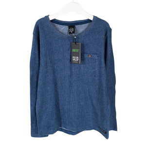 Unisex Villervalla - Trikotaažist pluus, suurus 140 - 146 - Sinine (1)