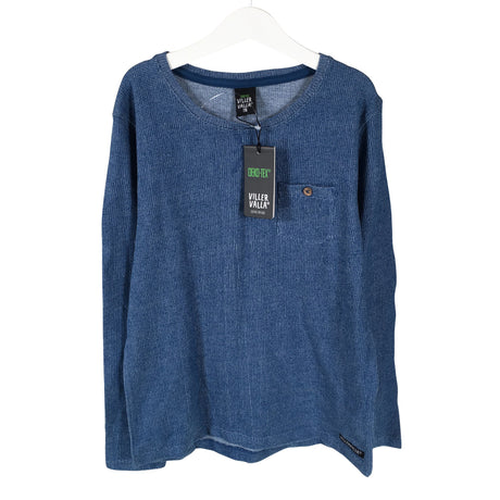 Unisex Villervalla - Trikotaažist pluus, suurus 140 - 146 - Sinine ()