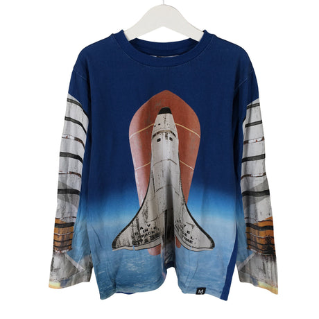 Unisex Molo Kids - Trikotaažist pluus, suurus 134 - 140 - Sinine ()