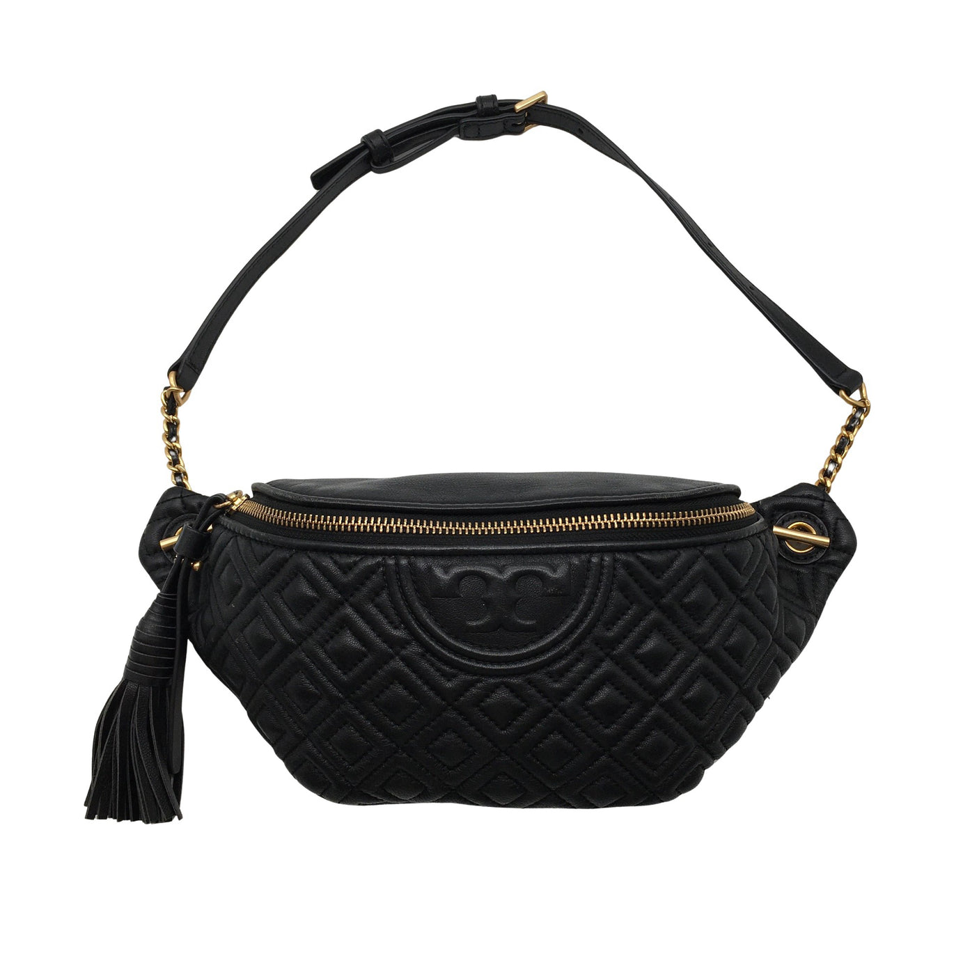 Unisex Tory Burch - Vöökott, suurus Mini - Must (1)