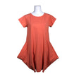 Unisex Papu - Trikotaažist kleit, suurus 38 - Oranž ()
