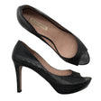 Unisex Pura López - Lahtise ninaga kontsakingad, suurus 39 - Must ()