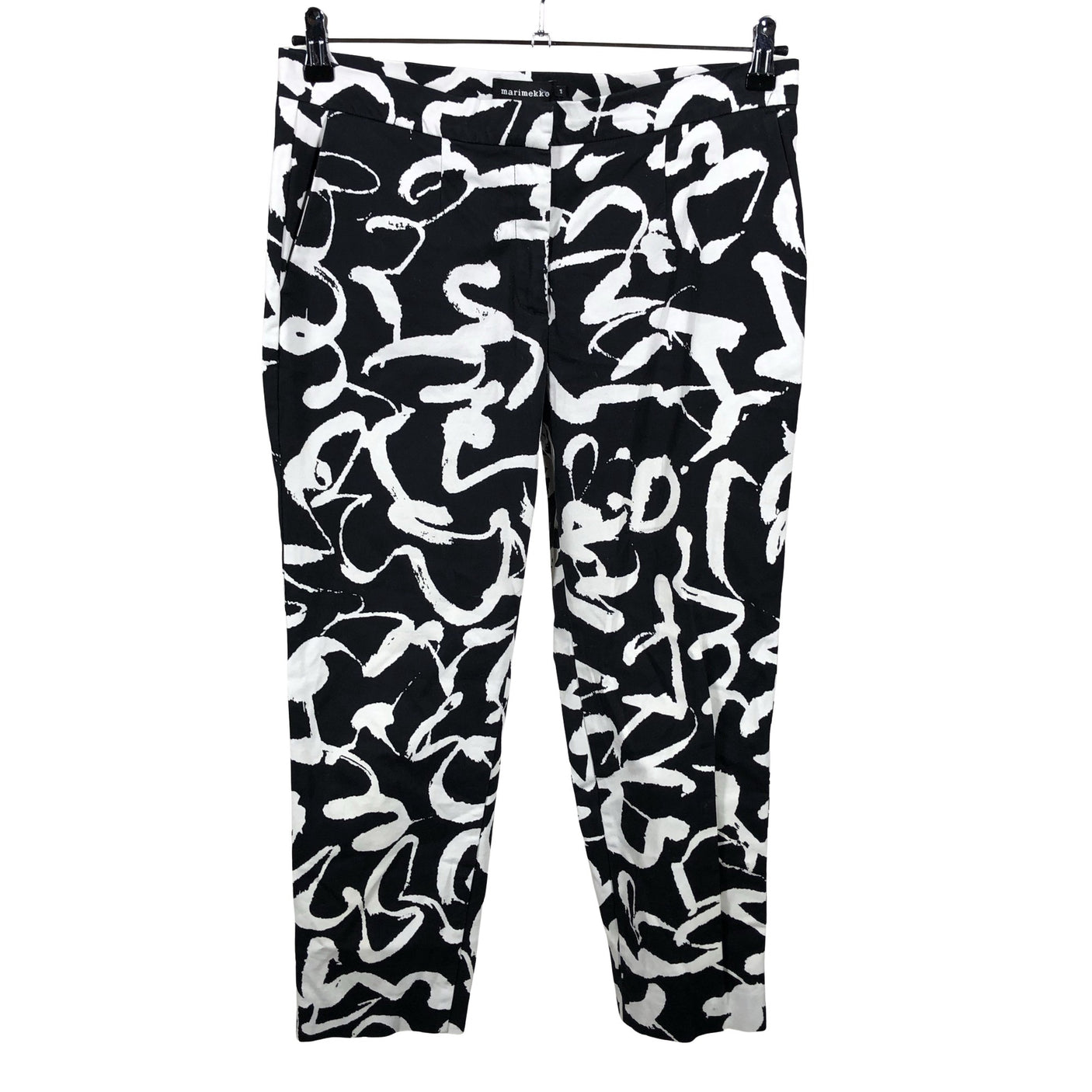 Unisex Marimekko - Mittevenivad püksid, suurus 40 - Must (1)