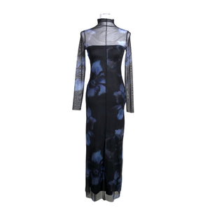 Unisex Desigual - Maksikleit, suurus 36 - Sinine (1)