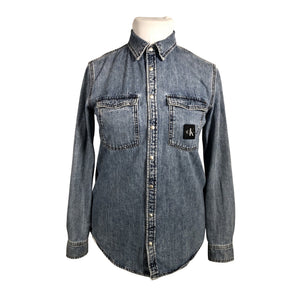 Unisex Calvin Klein Jeans - Teksasärk, suurus 42 - Sinine (1)
