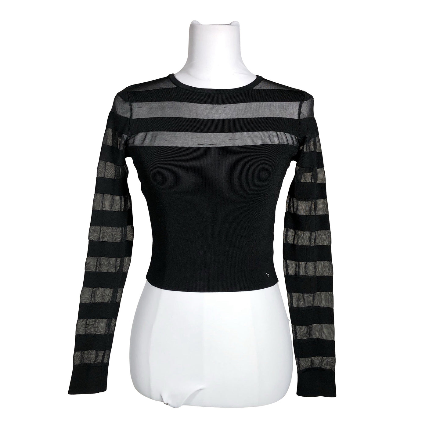 Unisex Guess - Trikotaažist pluus, suurus 34 - Must (1)