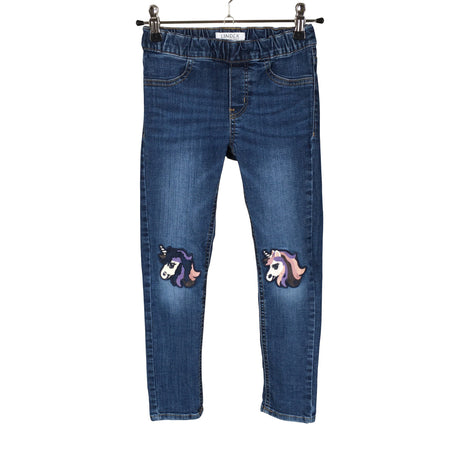 Unisex Lindex - Teksaretuusid, suurus 116 - 122 - Sinine ()