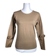 Unisex Luppaset - Trikotaažist pluus, suurus 36 - Pruun ()
