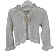 Unisex Kinderit - Kardigan, suurus 104 - 110 - Valge ()