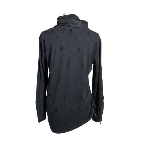 Unisex Luxury - Dressikangast tuunika, suurus 36 - Must (2)