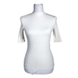 Unisex Selected - Trikotaažist pluus, suurus 34 - Valge ()