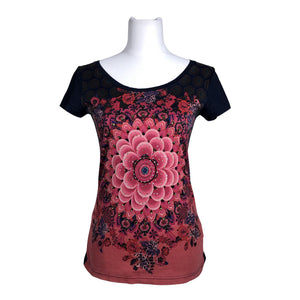 Unisex Desigual - T-särk, suurus 38 - Sinine (1)
