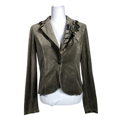Unisex Sisley - Dressikangast jakk, suurus 40 - Roheline ()