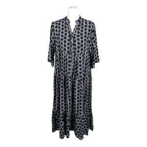 Unisex Bohemiana - Mitteveniv kleit, suurus 36 - Must (1)