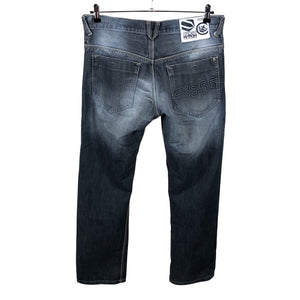 Unisex Crosshatch - Teksad, suurus W36 - Sinine (2)