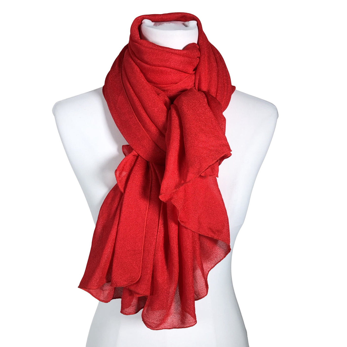 Unisex Sunflair - Õhuke sall, suurus Maxi - Punane (1)