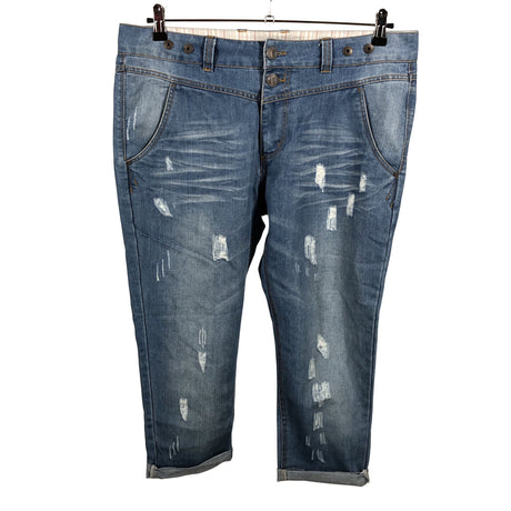 Unisex Reach - Teksast poolpikad püksid, suurus 44 - Sinine ()