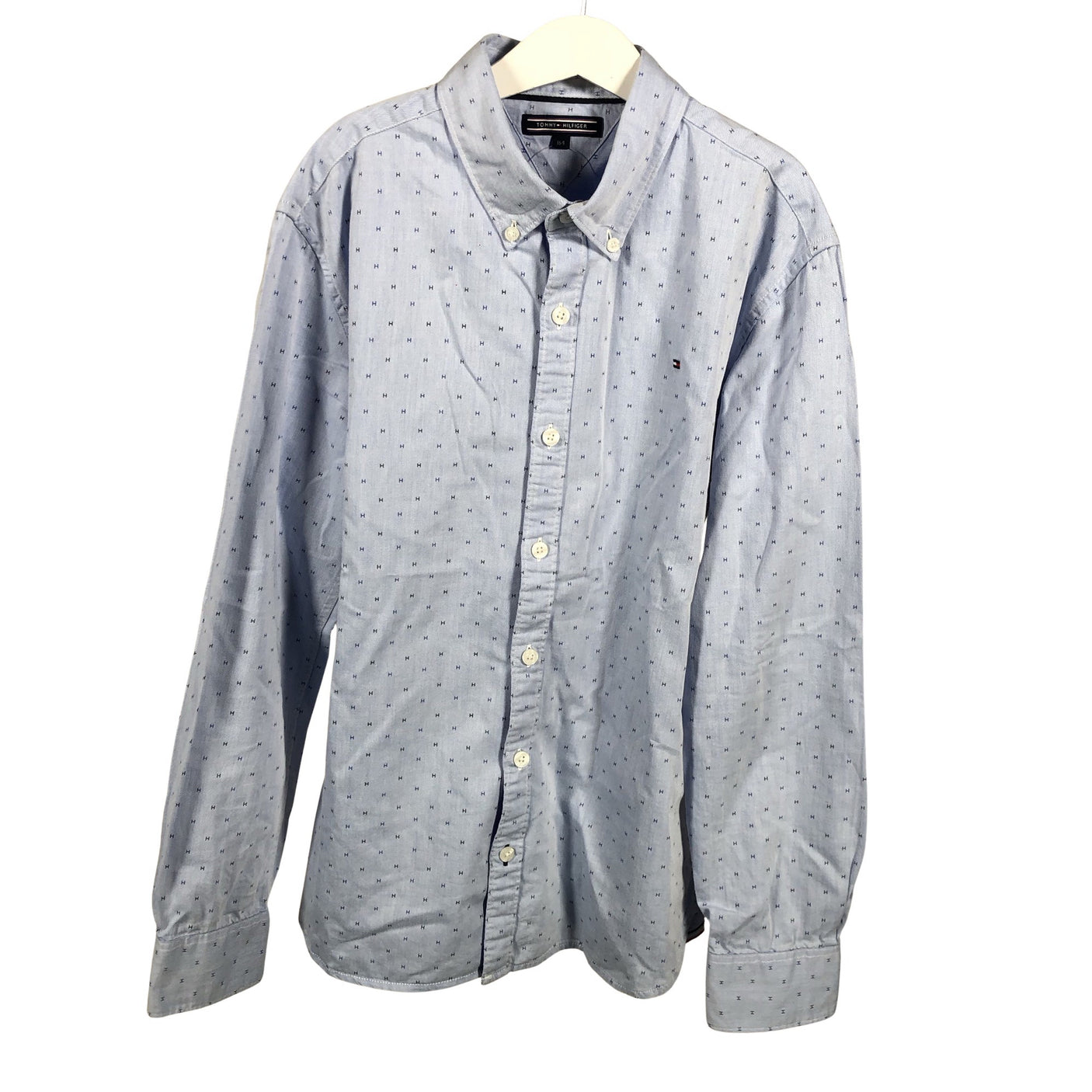 Unisex Tommy Hilfiger - Triiksärk, suurus 158 - 164 - Helesinine (1)