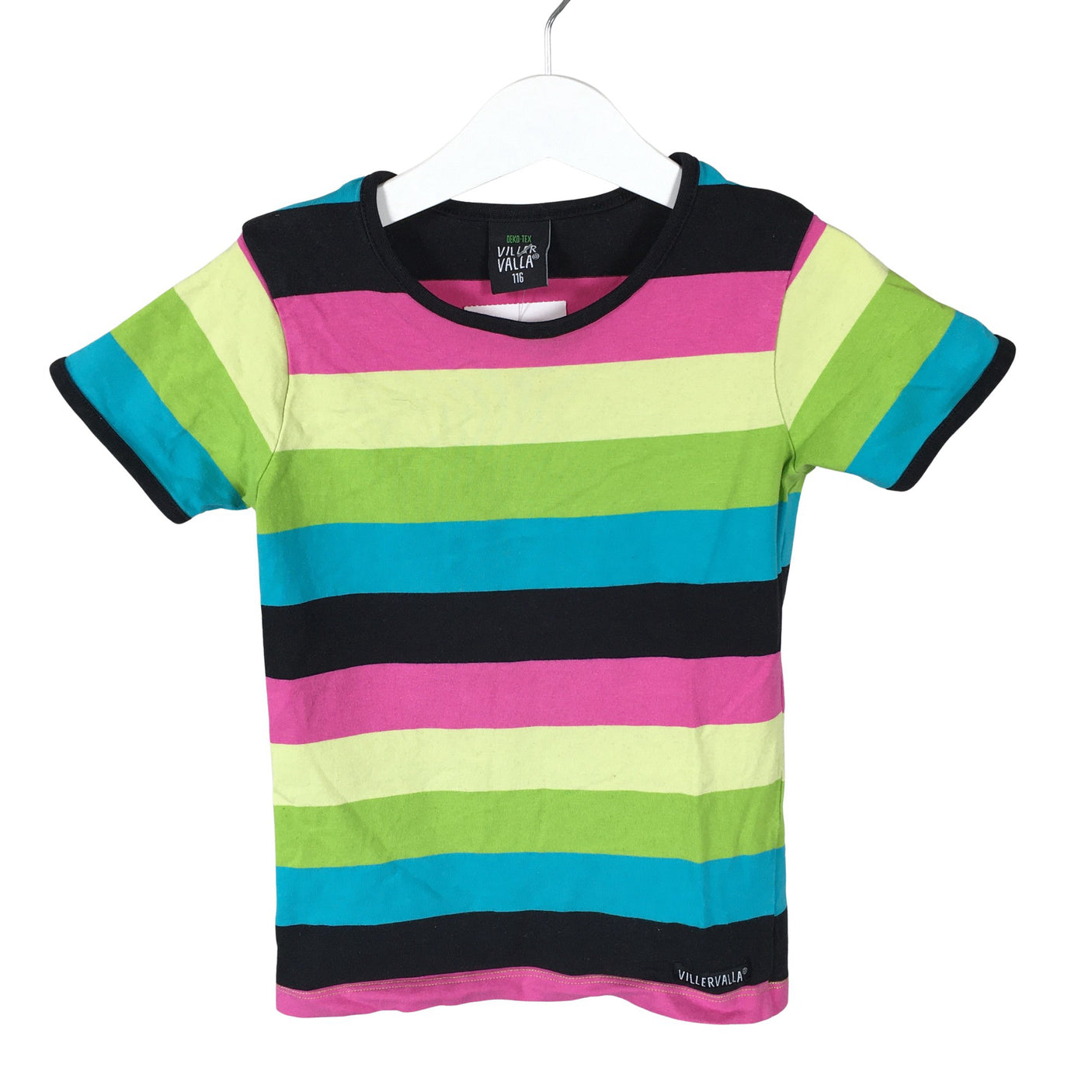Unisex Villervalla - T-särk, suurus 110 - 116 - Sinine (1)