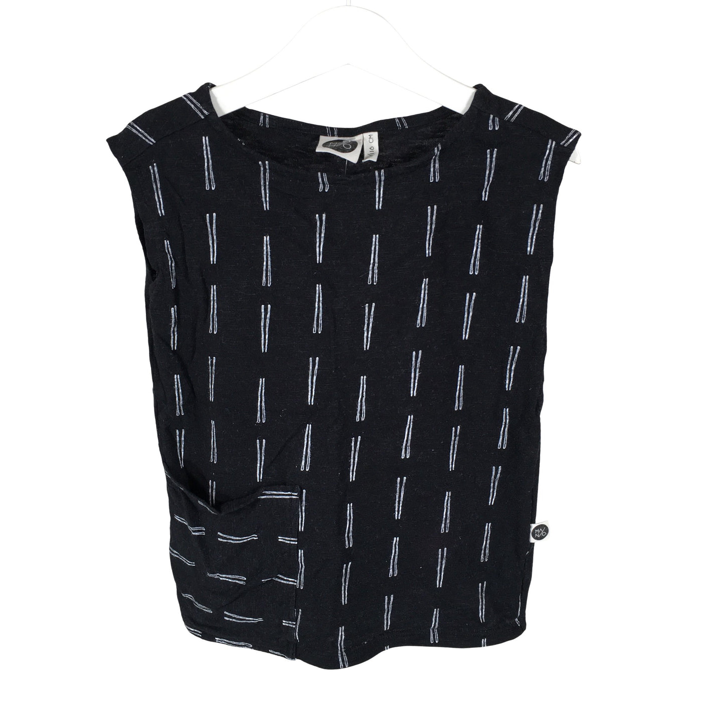 Unisex Mainio - T-särk, suurus 110 - 116 - Must (1)