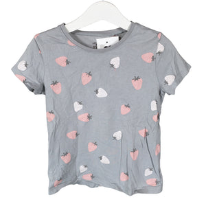 Unisex Lindex - T-särk, suurus 110 - 116 - Helesinine (1)