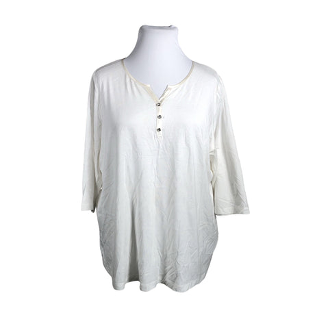 Unisex Atelier - Trikotaažist pluus, suurus 54 - Valge ()