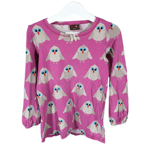 Unisex me&i - Trikotaažist pluus, suurus 110 - 116 - Heleroosa (1)