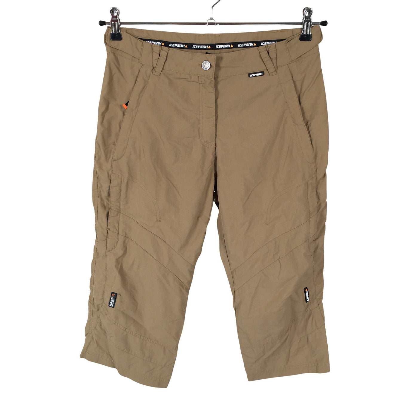 Unisex Icepeak - Mittevenivad poolpikad püksid, suurus 36 - Pruun (1)