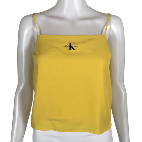 Unisex Calvin Klein Jeans - Topp, suurus 34 - Kollane ()