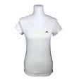 Unisex Adidas - Spordisärk, lühikesed käised, suurus 36 - Valge ()