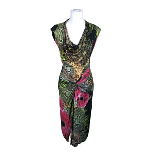 Unisex Desigual - Trikotaažist kleit, suurus 38 - Roheline (1)