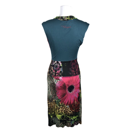 Unisex Desigual - Trikotaažist kleit, suurus 38 - Roheline (2)