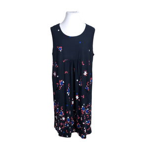 Unisex Ulla Popken - Trikotaažist kleit, suurus 50 - Sinine (1)