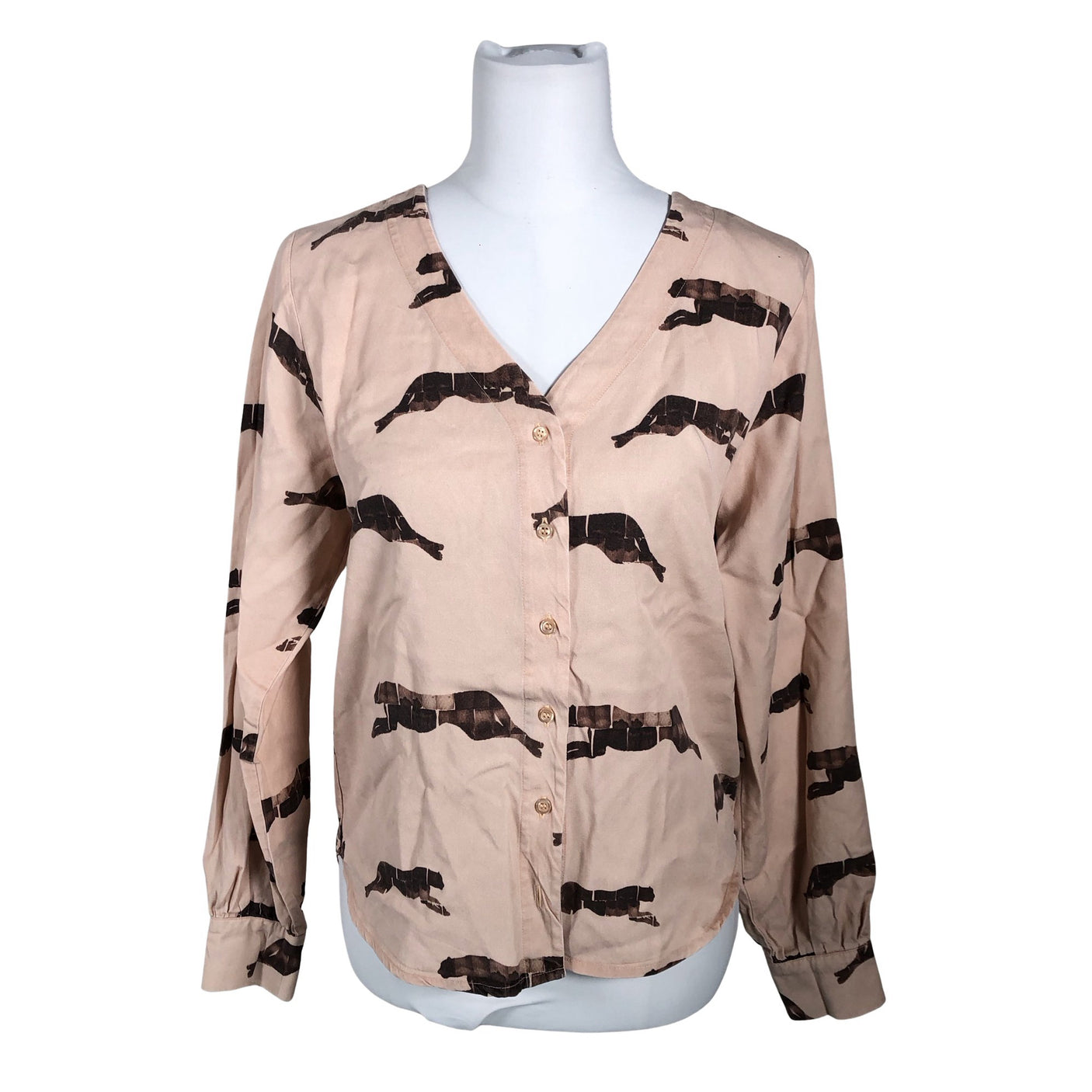 Unisex Kaiko - Pluus, suurus 36 - Heleroosa (1)