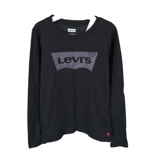 Unisex Levi's - Trikotaažist pluus, suurus 134 - 140 - Must (1)