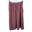 Unisex Aarrelabel - Trikotaažist seelik, suurus 38 - Veinipunane ()