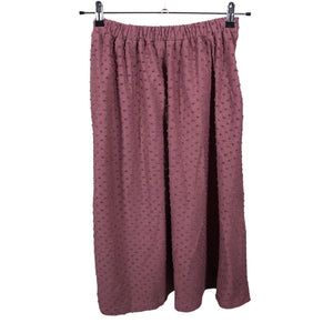 Unisex Aarrelabel - Trikotaažist seelik, suurus 38 - Veinipunane (1)