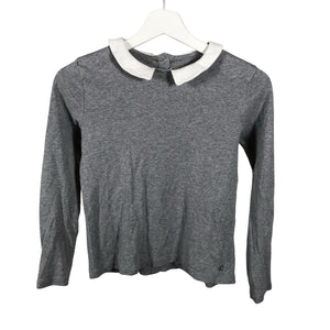 Unisex Petit Bateau - Trikotaažist pluus, suurus 152 - 158 - Hall (1)