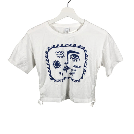 Unisex Lindex - T-särk, suurus 164 - 170 - Valge ()
