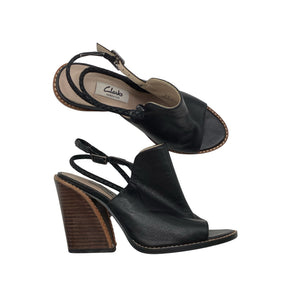 Unisex Clarks - Kiilkontsaga rihmikud, suurus 38 - Must (1)