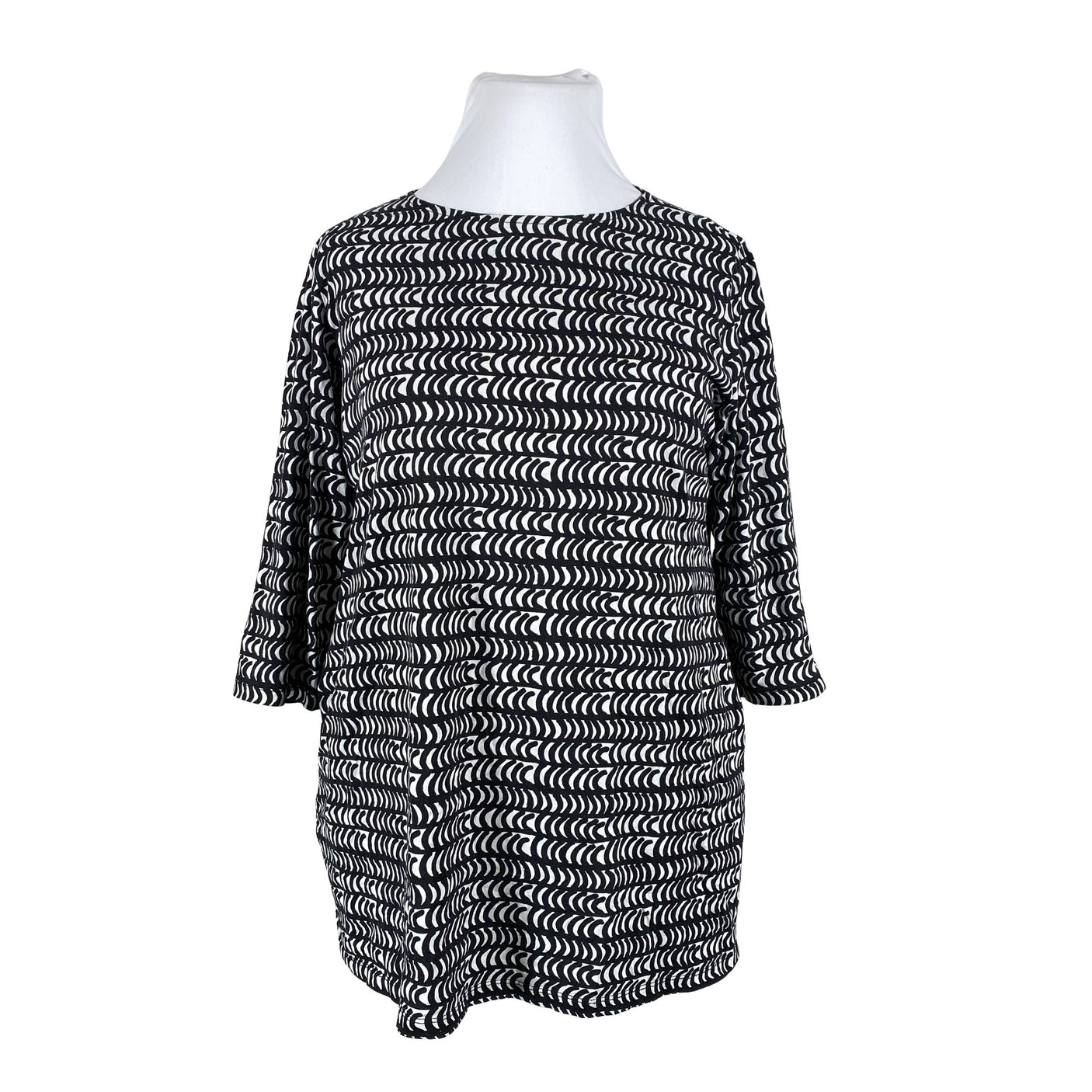 Unisex Marimekko - Trikotaažist tuunika, suurus 42 - Must (1)
