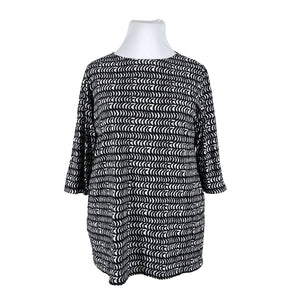 Unisex Marimekko - Trikotaažist tuunika, suurus 42 - Must (1)