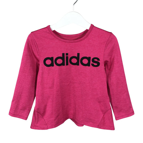 Unisex Adidas - Spordisärk, pikad käised, suurus 98 - 104 - Roosa ()