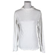 Unisex Nanso - Trikotaažist pluus, suurus 40 - Valge ()